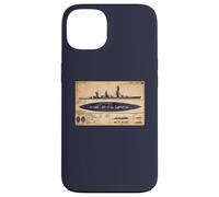 Fuso Japanese WW2 Battleship BB 5 Identification Diagram Case for iPhone 13
