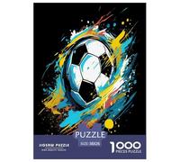 Fußball Puzzle 1000 Teile Schwer Puzzle Spielzeug Pädagogisches Spiel Impossible Herausforderung Spielzeug Für Erwachsene Und Kinder in Bewährter 38x26cm/1000pcs