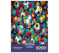 Fußball Puzzle 1000 Teile Schwer Puzzle Spielzeug Pädagogisches Spiel Impossible Herausforderung Spielzeug Für Erwachsene Und Kinder in Bewährter 38x26cm/1000pcs