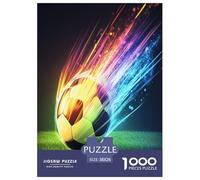 Fußball Puzzle 1000-teilige Schwer Puzzle Spielzeug Lernspiel Impossible Herausforderung Spielzeug Für Erwachsene Und Kinder Ab 14 Jahren 38x26cm/1000pcs