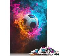 Fußball-Sportpuzzle für Erwachsene, 1000 Teile, Puzzle für Erwachsene und Teenager, Familienspiel, 1000 Teile (75 x 50 cm)