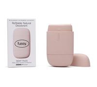 Fussy - Natural Refillable Deodorant - Aluminium Free - 24 hour protection - Floral Scent and Blush Pink Case - Cedar, Cinnamon and Patchouli - Vegan & Cruelty Free - 100% Natural & Effective