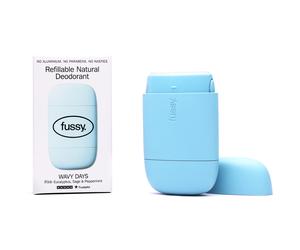 Fussy Refillable Natural Deodorant - Wavy Days - 40g