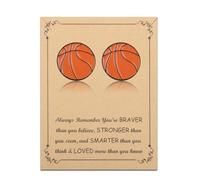 FUSTMW 2Pcs Sports Brooch Pins Sport Lover Gifts Sport Coach Birthday Gift Sport Lapel Pins Ball Brooch Sports Themed Gifts, no gemstone