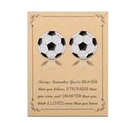 FUSTMW 2Pcs Sports Brooch Pins Sport Lover Gifts Sport Coach Birthday Gift Sport Lapel Pins Ball Brooch Sports Themed Gifts, no gemstone