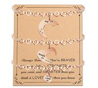 FUSTMW 3 Sister Bracelets Big Sis Middle Sis Little Sis 3 Pieces Matching Heart Bracelets of 3 Sister Jewelry Gift for Best Friends 9 Inch Adjustable Chain