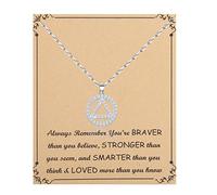 FUSTMW AA Recovery Bracelet Sobriety Gift Alcoholics Anonymous Gift AA Sober Addiction Recovery Jewelry AA Sobriety Bracelet, nagem