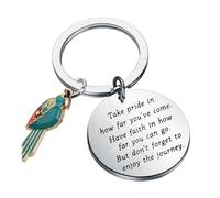 FUSTMW Bird Necklaces for Women Bird Pendant Necklace Bird Lover Gifts Tiny Bird Necklace Cute Bird Jewelry Gifts (bird keychain)