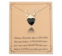 FUSTMW Villains Necklace Evil Queen Gifts Witch Jewelry Movie Fans Gift Bad Witches Gift Fairytale Jewelry, S, No Gemstone