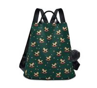 Fustylead Cute Rocking Horse and Stars Fashion Backpack Purse for Women Anti Theft Back Pack Shoulder Bag