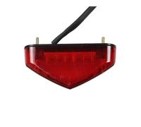 FUSW3T Stop Taillight Universal 12V Motorcycle Tail Rear Light Lamp Taillight Brake Stop Lights License Plate Moto Parts