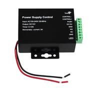 FUSYTULY Door Access Control System Power Supply 12VDC 3A Output 100V-240VAC Input with Time Delay, Power Supplier Adapter for Video Intercom System Electric Locks