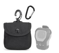 Futanwei Bluetooth Speaker Carrying Pouch for DEWALT Jobsite Pro, DEWALT Pro Max, noxgear 39G, ZYHKON S9, ISOtunes Sidekick, KLEIN TOOLS AEPWS1 | Universal Wearable Speakers Storage Bag Case Carabiner