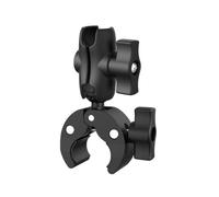 Futanwei Clamp Mount for 1" Ball Rectangle Base Plate, 1" Ball Mount Base | Super Clamp Mount with 360° Magic Arm, Compatible with Garmin dēzl OTR1010 OTR1000 /Garmin RV 1095 895, zūmo XT3 XT2, Tread 2
