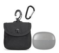 Futanwei Earbud Carrying Pouch for TAGRY K08, Timekettle W4, Soundcore Liberty 5 Pro Max, SHOKZ OpenDots ONE, Beats Powerbeats Pro 2 | Universal Earbuds Headphones Storage Bag Case with Carabiner