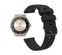 Futanwei for Fitpolo Smart Watches DR06 Accessories, Quick Release Watch Band with [3 Pack] Screen Protector (Not Tempered Glass), Replacement Bands Strap Compatible for TOOBUR Fitpolo Smartwatch DR06
