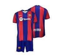 Futbol Club Barcelona Home Kit Shirt and Pants 2023/2024 Season - Official Replica With Legal Children, blue and red, 6 Years