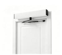 Futchoy Automatic Swing Door Opener for 1m Doors, 0-99° Opening, Max 110KG | 45°/s Speed, 0-30s Hold Open, 65W 24V Brushless Motor, Remote Control & Sensor Included, IP12D, Electric Door Operator