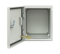 Futchoy Electrical Enclosure Box IP55 25x15x30cm, Weatherproof ElectricBox, Empty Wall-Mounted Meter Box with Security Lock, Gas MeterBox for Indoor Outdoor Use (25x15x30cm)