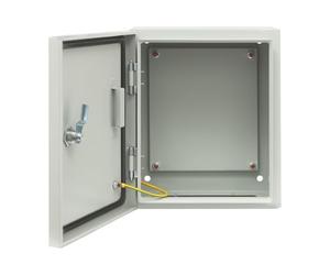 Futchoy Electrical Enclosure Box IP55 25x15x30cm, Weatherproof ElectricBox, Empty Wall-Mounted Meter Box with Security Lock, Gas MeterBox for Indoor Outdoor Use (25x15x30cm)