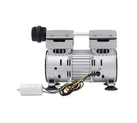Futchoy Oil-Free Vacuum Pump 750W 1440RPM High-Efficiency Pure Copper Motor Low Noise ≤56dB Overheat Protection Air Compressor Replacement Motor Ideal for Food, Medical & Industrial Use Silver