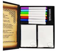 Futhark MTG Dry Erase Tokens Set - 60 Reversible Double-Sided Token Cards, Multi-Color Markers, Universal Proxy for Magic: The Gathering, MTG Accessories
