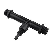 Futheda 1/2" inch Irrigation Venturi Fertilizer Mixer Injectors Drip Device External Thread Venturi Tube Automatic Inhalation Fertilizer Suitable for Garden Agriculture Water Tube