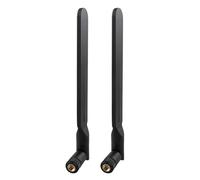 Futheda 2pcs 4G LTE Antenna SMA Male Omnidirectional Aerial 9dBi Compatible with Vodafone EE O2 Three Huawei Netgear 4G LTE Router Gateway Modem Trail Camera Wildlife Hunting Camera IP Camera