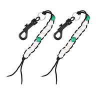 Futheda 2Pcs Golf Score Counter Stroke Bead Keeper Score Beads Bracelets with Clip