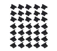 Futheda 35PCS Micro USB Anti Dust Plug Silicone USB Cover Cap Port Protector Soft Cell Phone Anti Dust Stopper Compatible with Samsung Galaxy S7 S6 S5 Micro USB Port Android Headphones Laptop