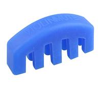 Futheda 4/4 Violin Mute Acoustic Electric Heavy Claw Rubber Silencer Ultra Heavy Rubber Violin Practice Mute with 5 Prongs blue