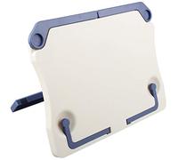 Futheda Music Stand Beige Holder Portable Foldable Desktop Holder Frame Folding Tabletop Stand Multi Functional Rack Holder for Book Document Pages Piano Guitar Ukulele etc