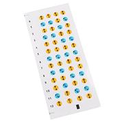 Futheda Ukulele Fretboard Decals Frets Stickers Map Note Marker for Beginners Color Coded