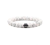 FUTIMELY Anti Smoking Bracelets for Men,Glame Colorful Bead Chain Stop Smoking Bracelets,Anxiety Stress Release Bracelet, S, Alloy Steel, no gemstone
