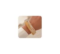FUTIMELY Chunky Colorful Acrylic Bracelets,Charming Exaggerated Thick Resin Statement Bracelet,Exquisite Colorful Irregular Wide Bracelet for Women, M, Acrylic, no gemstone