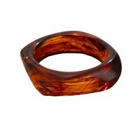 FUTIMELY Chunky Colorful Acrylic Bracelets,Charming Exaggerated Thick Resin Statement Bracelet,Exquisite Colorful Irregular Wide Bracelet for Women, M, Acrylic, no gemstone