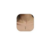 FUTIMELY Gold Hammer Cross Pendant Necklaces for Women,Simple Silver Thin Chain Chunky Metal Crucifix Necklace,Faith Based Jewelry Gifts for Baptism, Zinc, No Gemstone