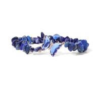FUTIMELY Trendy Irregular Crystal Butterfly Bracelets,Fashion Nature Amethyst Gravel Insect Bangles,Aesthetic Anniversary Jewelry Gift for Women, L, Metal, crystal