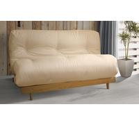 Futon Frame and Mattress: Black/Small Double