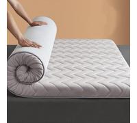 Futon Mattress, 8cm Thick Foldable Tatami Mat for 2 Persons, Soft Sleeping Bed Pad for Visitors, Dormitories, Camping, Car Tent, Sofas & Loungers