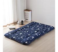 Futon Mattress,Extra Thick Folding Sleeping Pad Breathable Floor Lounger Guest Bed for Camping Couch ， Padded Japanese Floor Mattress Quilted Bed Mattress Topper (Color : A, Size : 180 * 220cm)