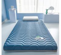 Futon Mattress, Padded Japanese Floor Mattress Quilted Bed Mattress Topper,Folding Sleeping Pad Breathable Floor Lounger Guest Bed,Double Tatami Mat Sleeping Bed Pad for Guests I,80X190cm
