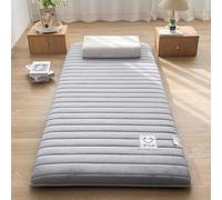 Futon Mattress, Padded Japanese Floor Mattress Quilted Bed Mattress Topper,Folding Sleeping Pad Breathable Floor Lounger Guest Bed,Double Tatami Mat Sleeping Bed Pad for Guests D,80X190cm