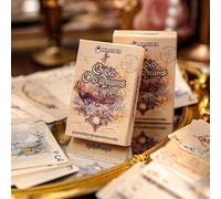 FUTRPOW Gilded Old Dream Playing Cards, Gold Foil Poker Deck, 54 Cards | Vintage Retro Artwork, Premium Cardstock, Smooth Shuffle, Collector Gift Box, Standard Poker Size