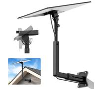 futrue-wolker Starlink Mount for Gen 3, Angle-Adjustable Starlink Gen 3 Mount Wall Mount with Retractable Arm for Gen 3 Starlink Internet Kit Satellite,Rustproof