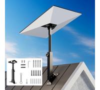 Futrue-Wolker Starlink Roof Mount for Standard Gen 3,Angle-Adjustable Starlink Bracket with Telescopic Tube,Rust Resistance Starlink Mount for Starlink V3 Dish,Mount for Starlink Standard 4 / 4X