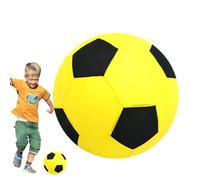Futsal, Soccer | Inflatable Fabric Sports Balls Fabric Covered Soccer - Leakproof Soccer Balls, Interactive Inflatable Beach Ball for Kids and Teens