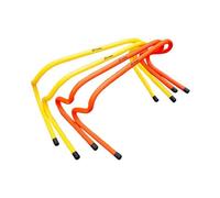 Futtymania 5-Pack Elite Speed Agility Hurdles - 12” Football, Rugby, Multi-Sports Training - Versatile Fitness Equipment with Carry Bag - Boost Athletic Performance Orange Hurdles