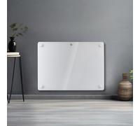Futura 1000W Glass Electric Panel Heater, Wall Mounted & Freestanding