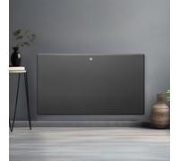 Futura 1500W Grey Electric Panel Radiator Heater Wall Mounted Thermostat Futura Grey
